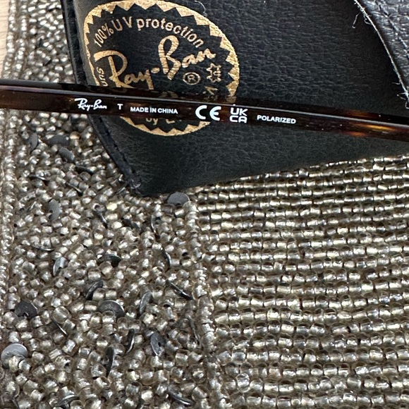 NWT Ray-Ban Bill Aviator polarized sunglasses with case and cloth - Unisex - Picture 10 of 15